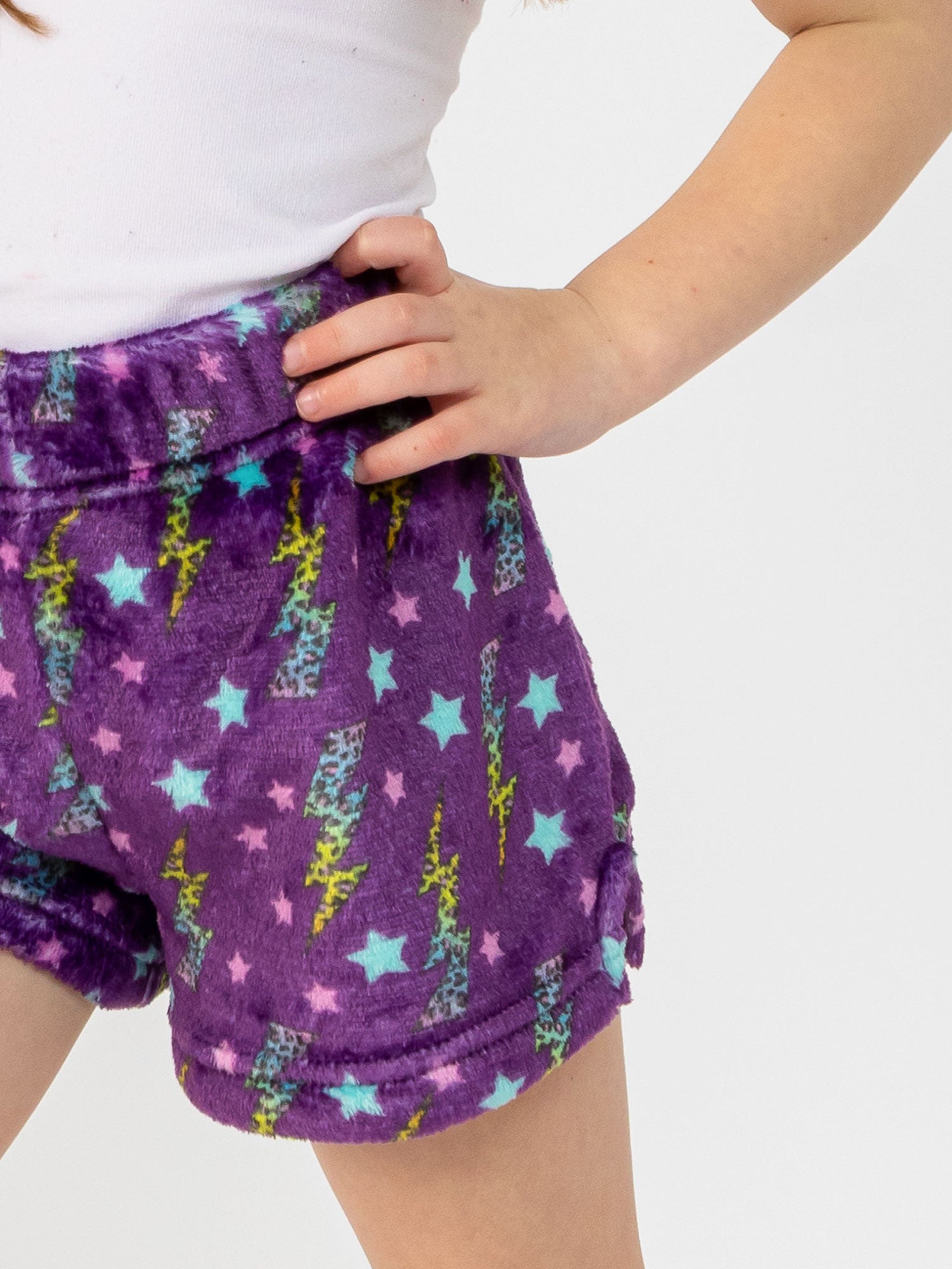 Purple Flash Lounge Shorts