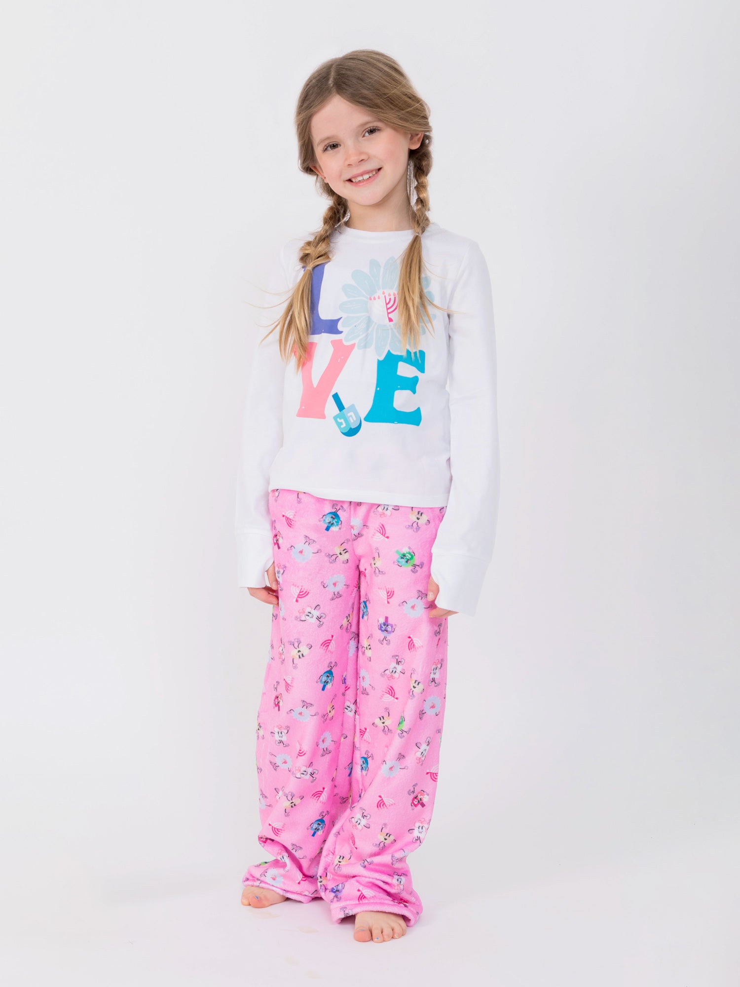 Hanukkah Plush Loungewear Pants