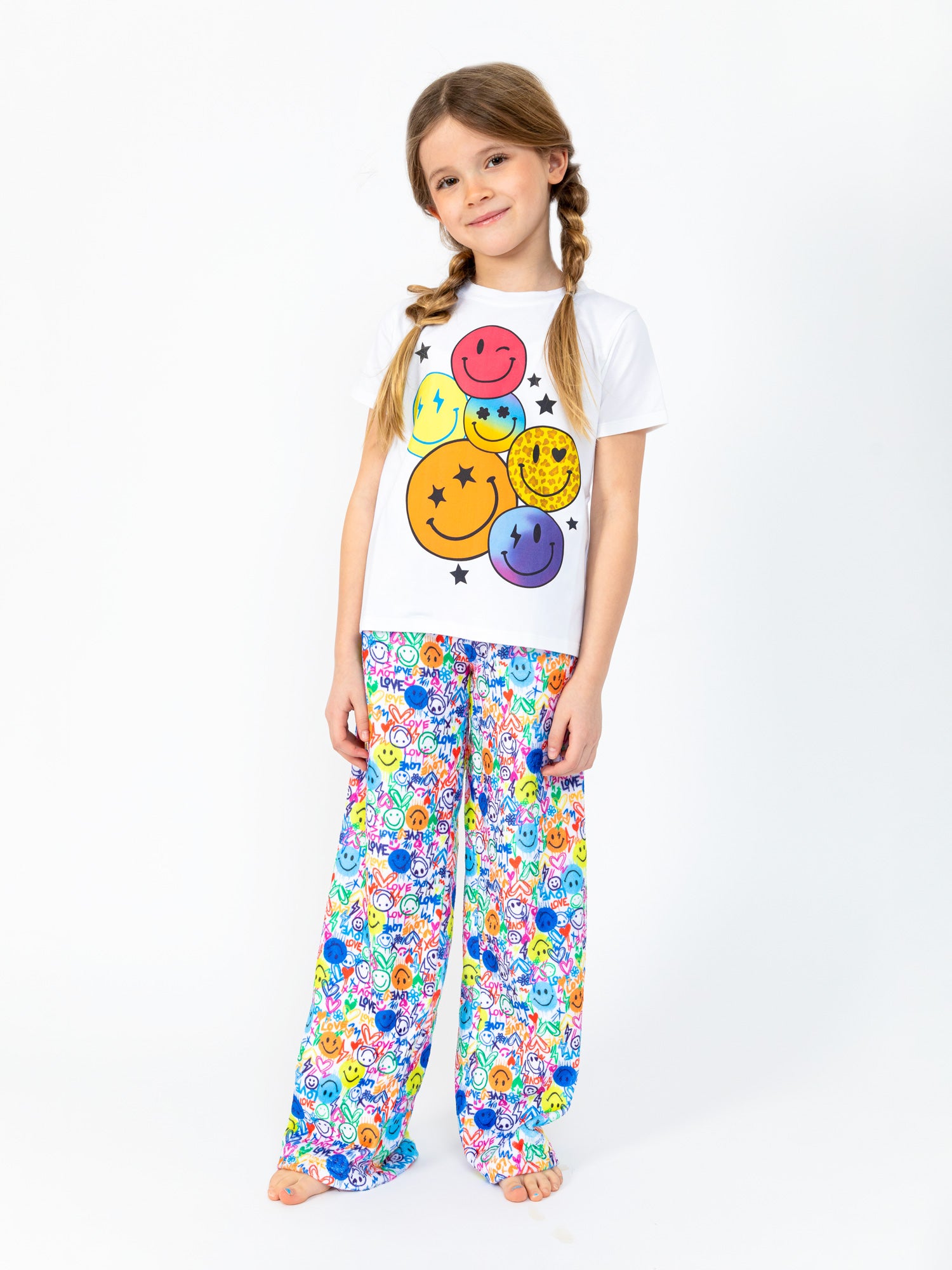 Smiley Faces Short Sleeve Tee