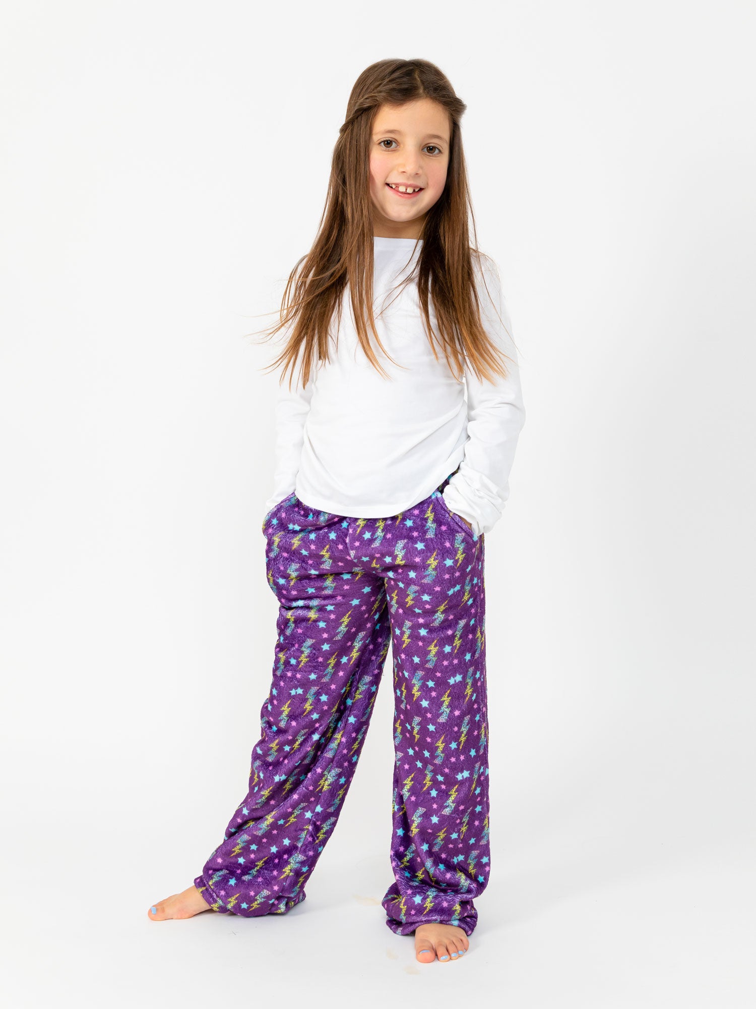 Purple Flash Loungewear Pants