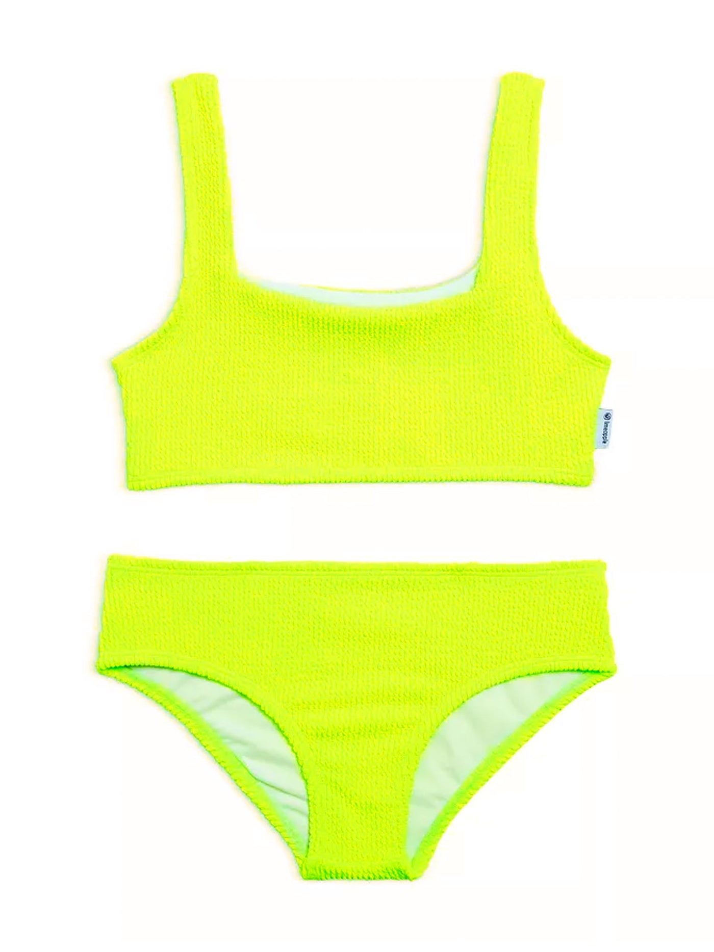 Girls Square Neck Two Piece Bikini