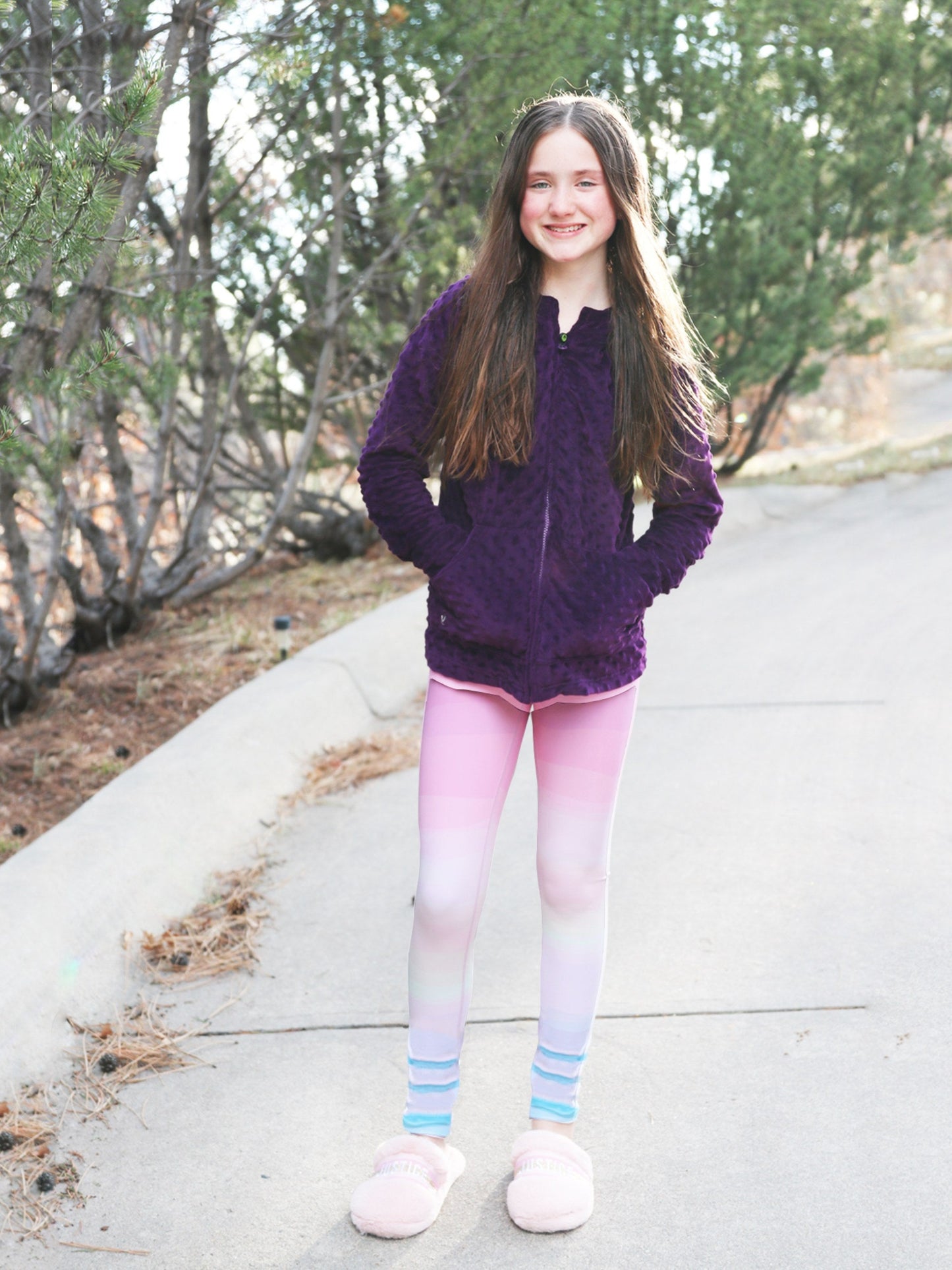 Cotton Candy Tie Dye Sweatshirt and Kimberly Leggings Gift Set