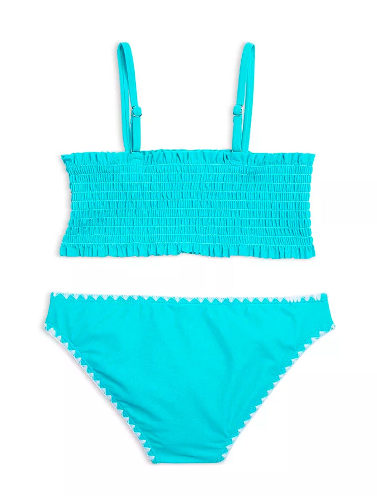 Tween Girls Two Piece Bikini Set, Smocked