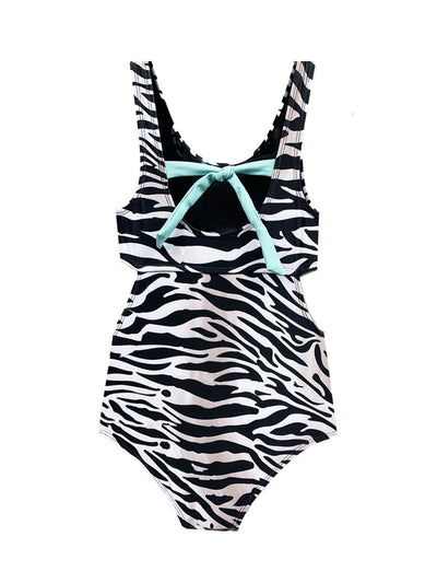 Zebra Print Swimsuit