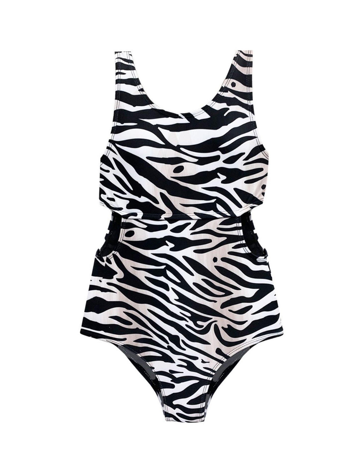 Zebra Print Swimsuit