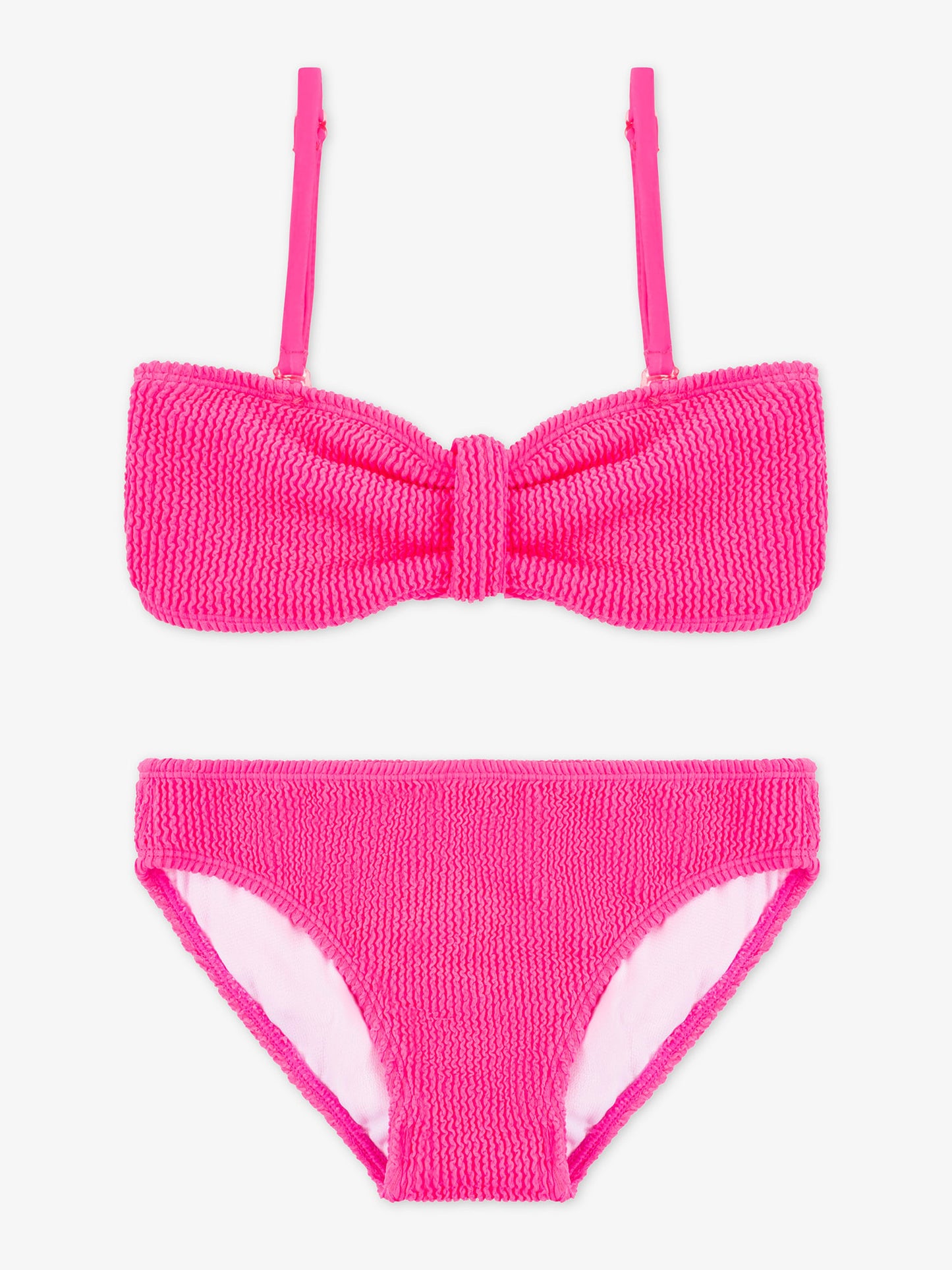 Crinkle Two Piece Bandeau set