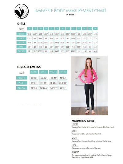 Girls Seamless Activewear Top