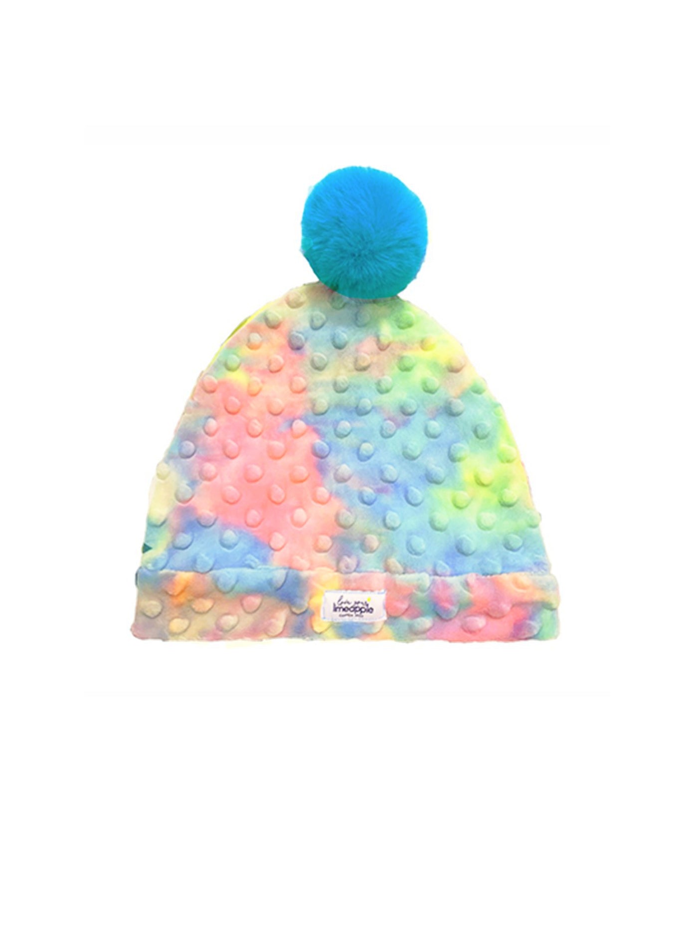 Girls Beanie with Puff