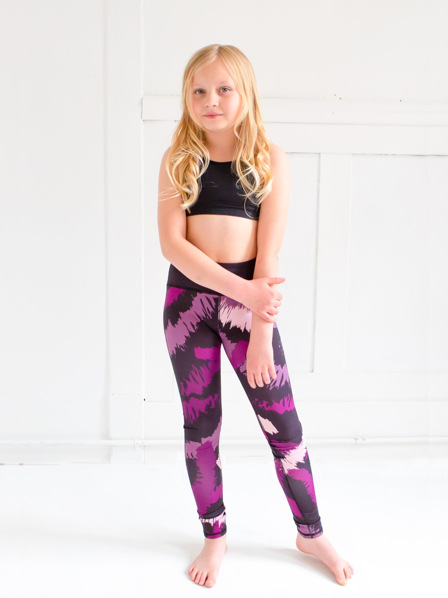 Girls Printed Leggings