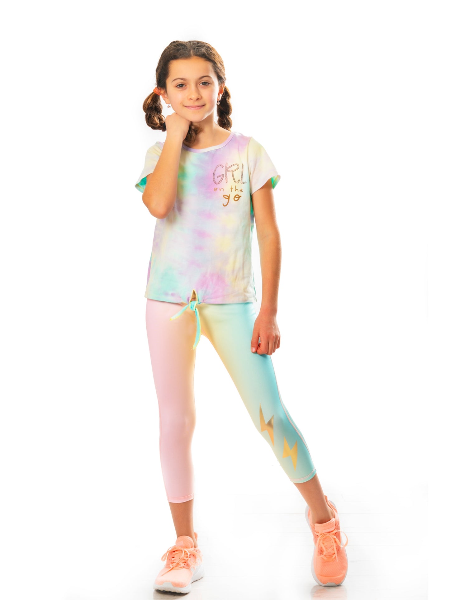 Girls Activewear Capri Leggings