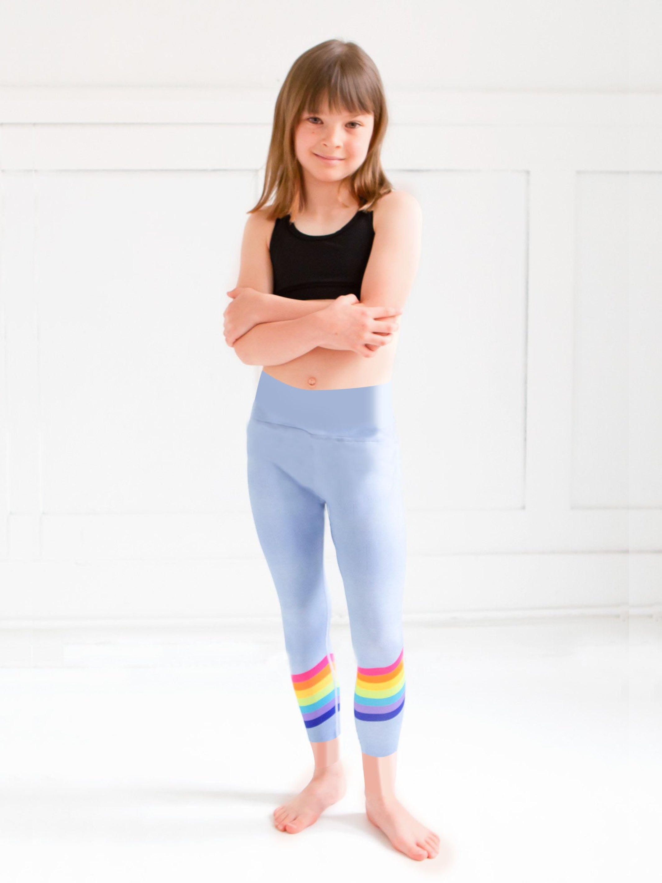 Girls Activewear Capri Leggings